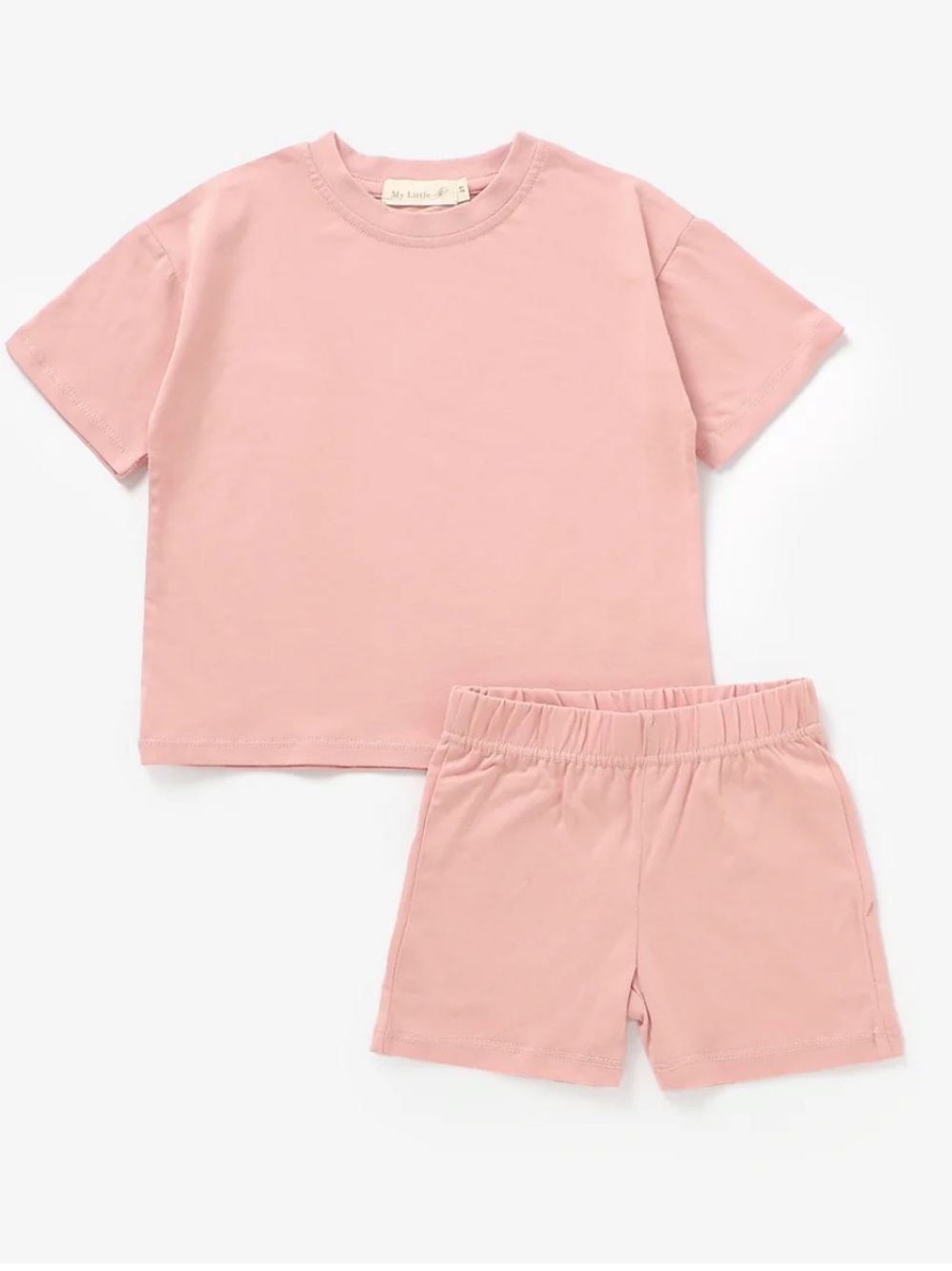 My Little Paros Short Set NWT | Women’s Size Small | Peony Pink | Organic Cotton